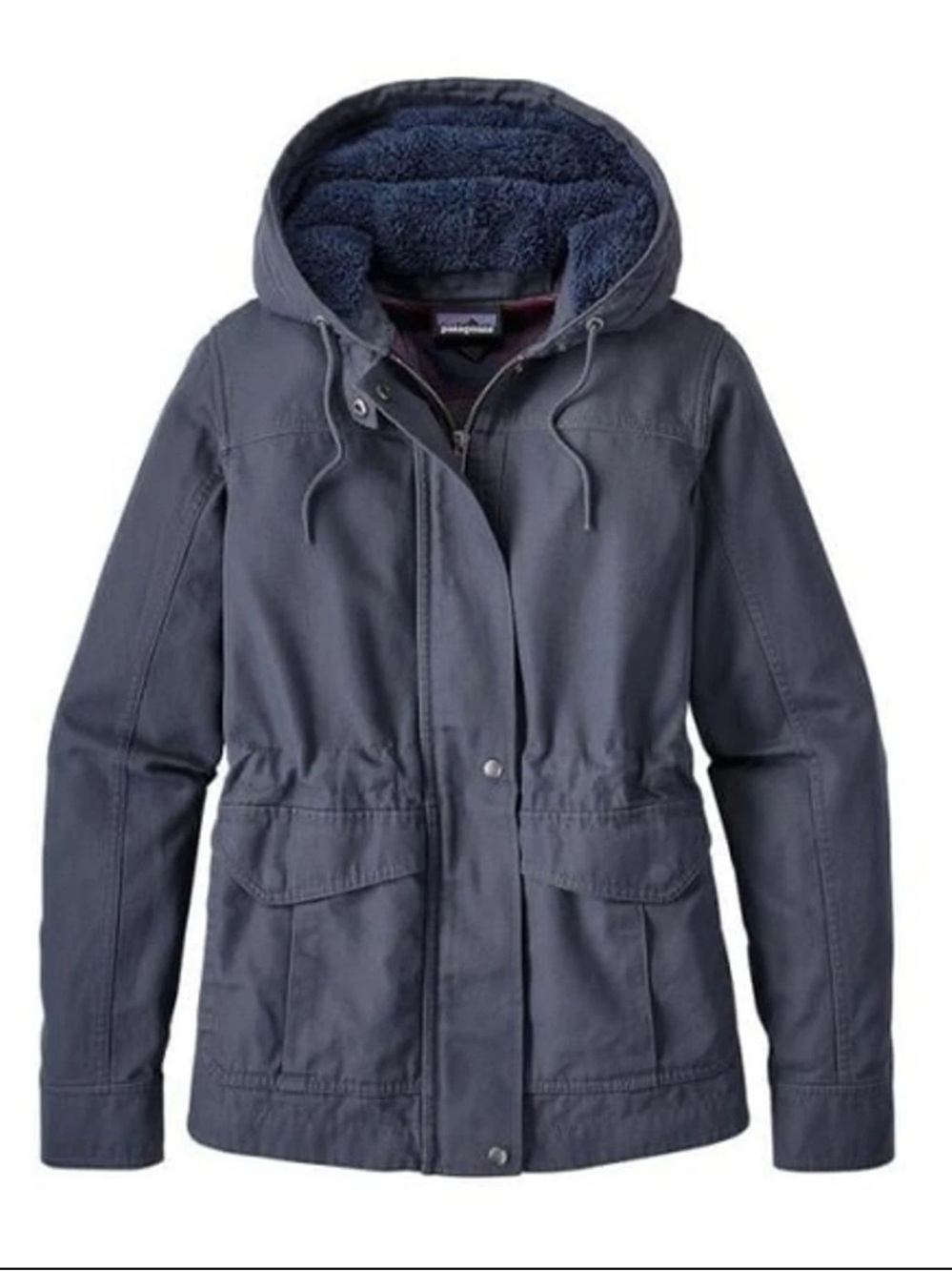 Patagonia Prairie Dawn Lined Jacket Smolder Blue Women’s Size S